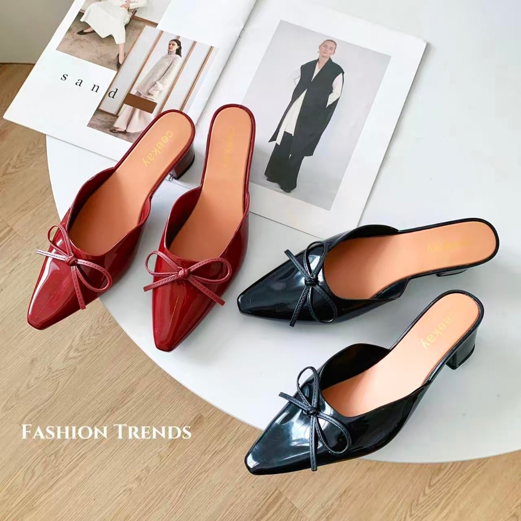 รองเท้าผู้หญิง รองเท้าส้นตึก งานมาใหม่ รุ่น X-335 - รูปที่ 5