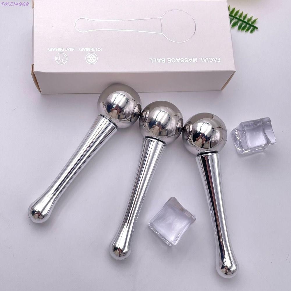 TMZ14968 ลูกโลกน้ําแข็งสําหรับผิวหน้า, สแตนเลสร้อนและเย็น Face Care Cryo Freeze Stick, คอลลาเจนการผล