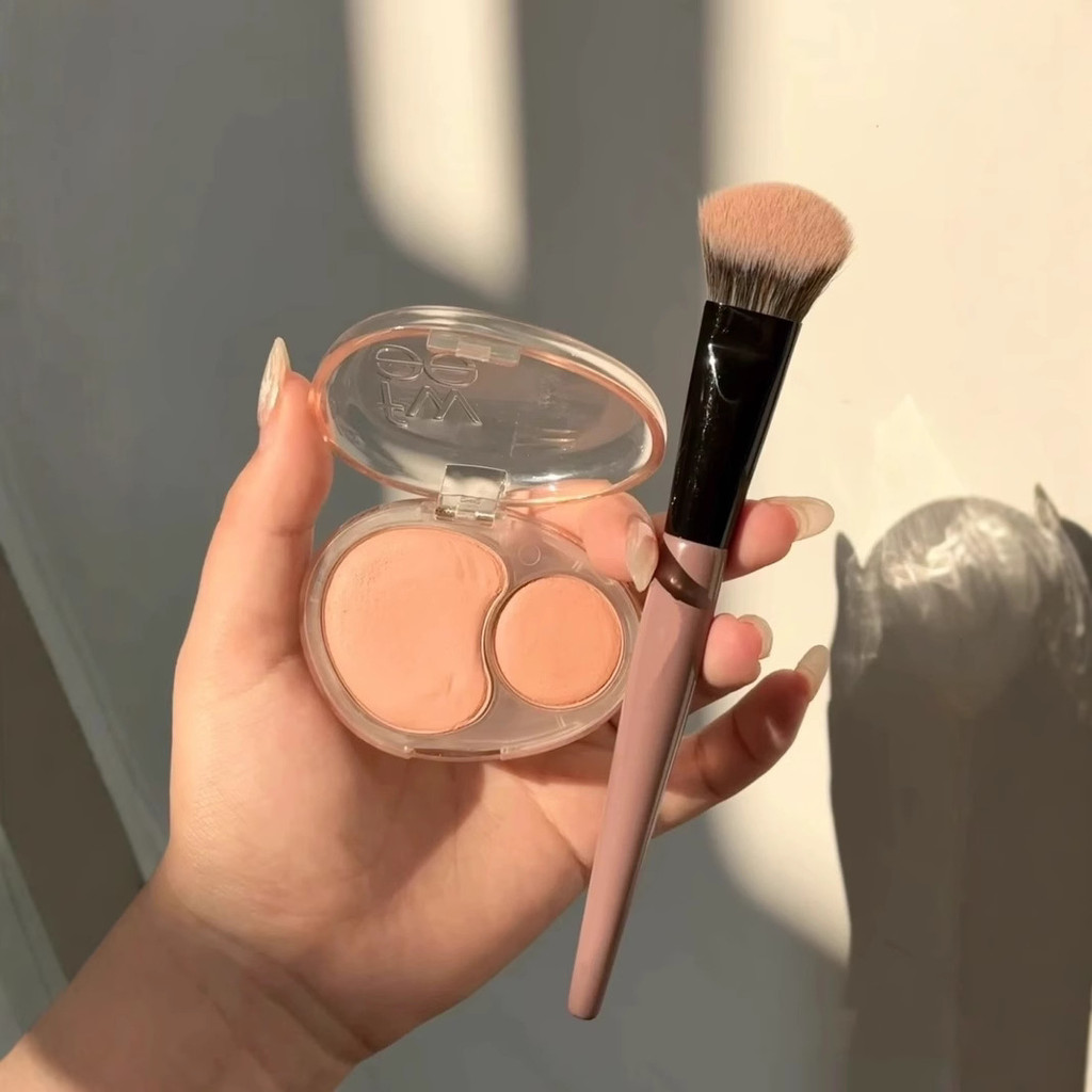 45° Blusher Brush แปรงรองพื้น Rouge Brush Liquid Blusher Brush แปรงแต่งหน้า