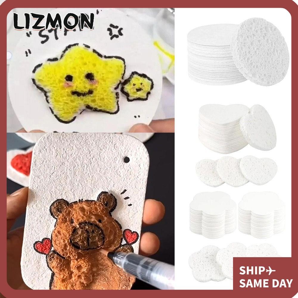 LIZMON Magic Puffy Paint, ของเล่นเพื่อการศึกษาพร้อมปากกาและขาตั้ง Texture ภาพวาดกระดาษ, DIY หัตถกรรม