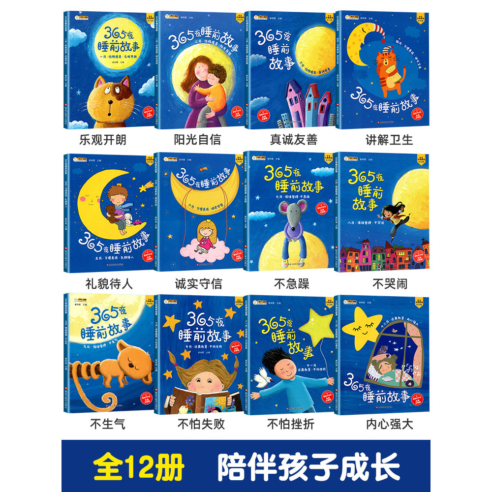 หนังสือนิทานเด็กหนังสือภาพ1-3-6ปี365คืนนิทานก่อนนอน ดาฉวน เสียงอ่าน0ถึง2-4-5-6ปีอายุมากกว่า6ปีอนุบาล