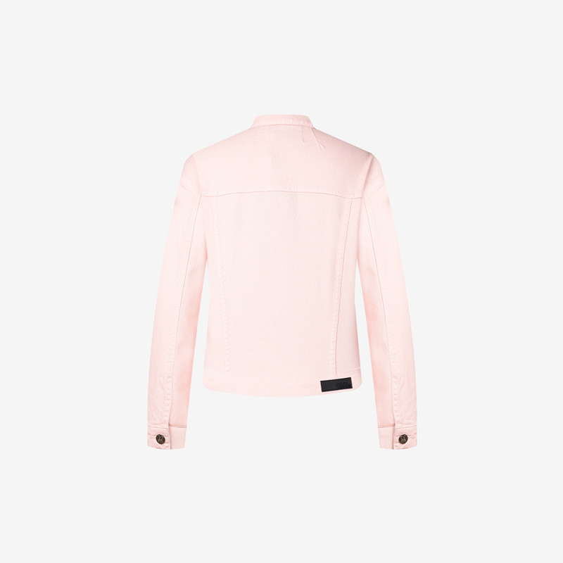 Karl Lagerfeld แจ็กเก็ตเดนิม การ์ตูนตกแต่ง Lafayette