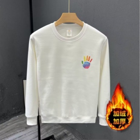 2025 NEW 2025WJ-085 Fleece Lined Cotton 400g Black White M-5XL P27new23 MP77