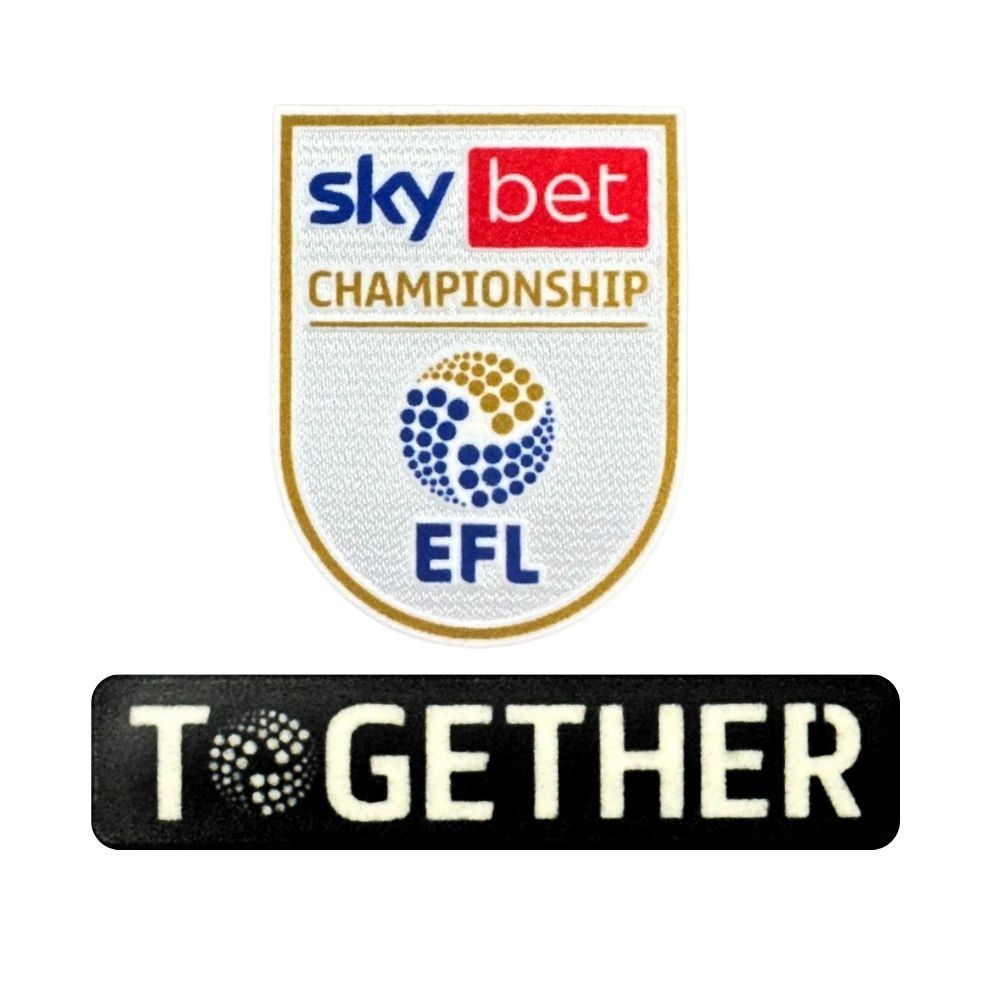 อย่างเป็นทางการ EFL Championship Skybet 2025-26 + Together แผ่นรองออกผู้เล่น