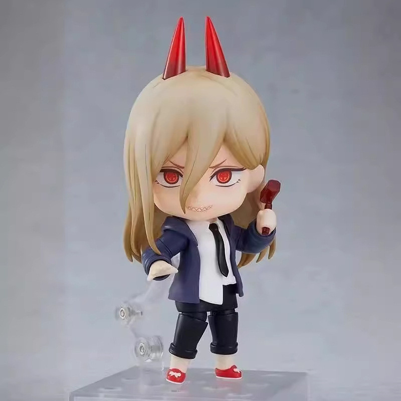 รุ่น Q Nendoroid 1580 #Pava Demon Man Chainsaw Man Seven Guards Movable Face Change Boxed Figure