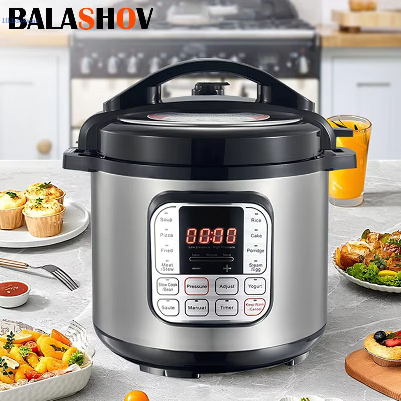 ❤️ หม้อหุง Multicooker 6L อบอุ่นซุป ตุ๋น✨ ทำโยเกิร์ต Pressure Cooker 900W ฟรีค่าส่ง ส่งจากในประเทศสแตนเลสเกรดอาหาร