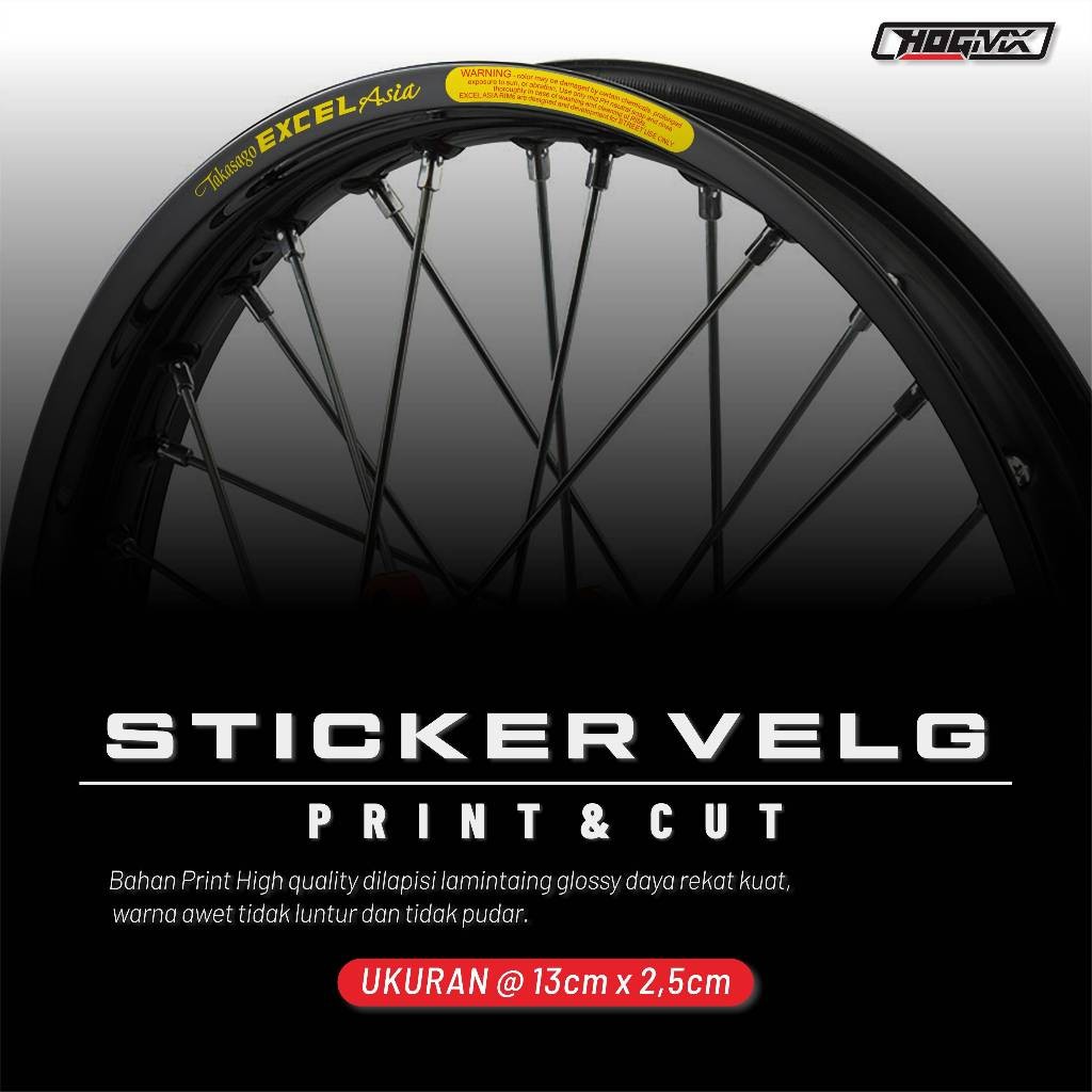 TAKASAGO EXCEL ASIA แหวนสติ๊กเกอร์ขอบ S0209