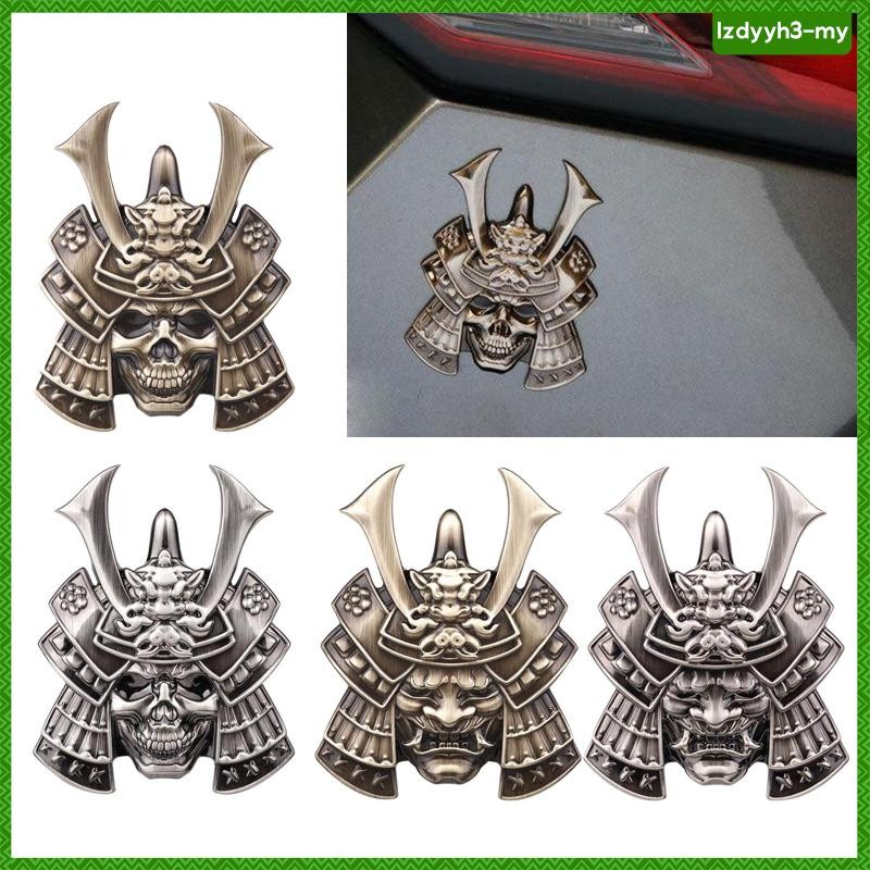 [LzdyyhedMY] Samurai Car Sticker Side Trunk Window Japan Warrior Decal Japanese Sticker