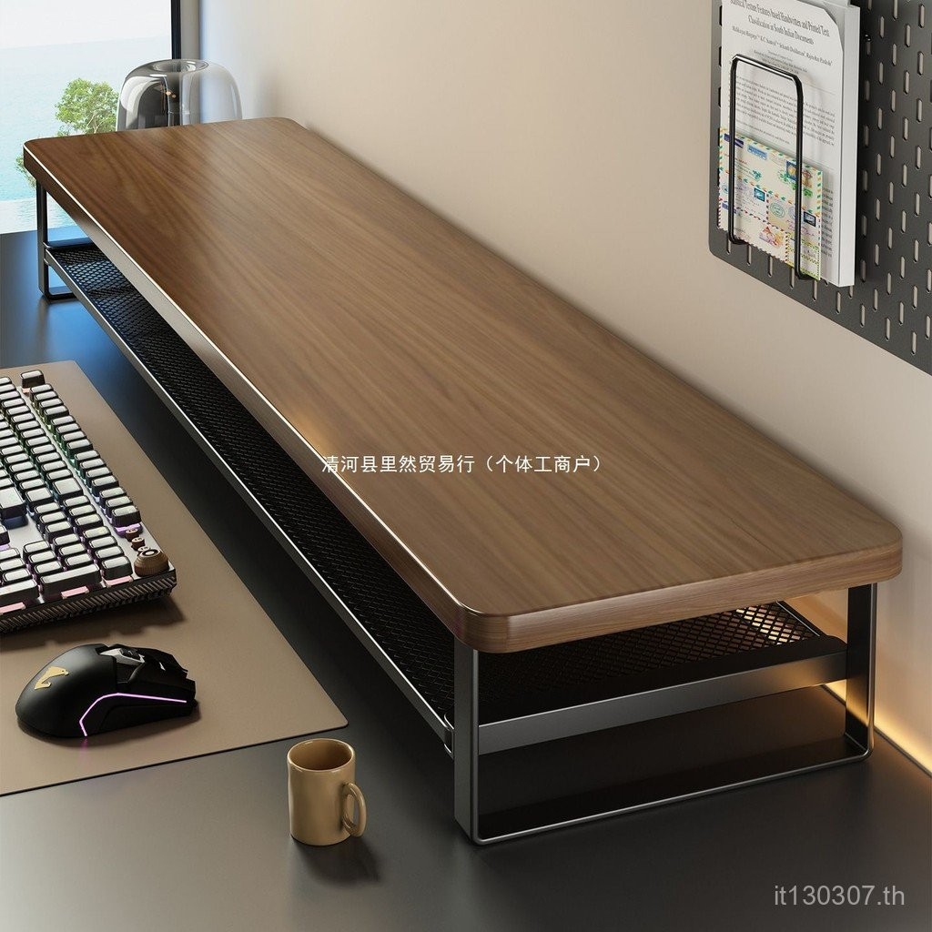 พลาสติกอื่นๆยกระดับ Rack Bracket คอป้องกัน Handy เครื่องมือโต๊ะหมุน Monitor สไตล์การจัดเก็บพร้อมลิ้น