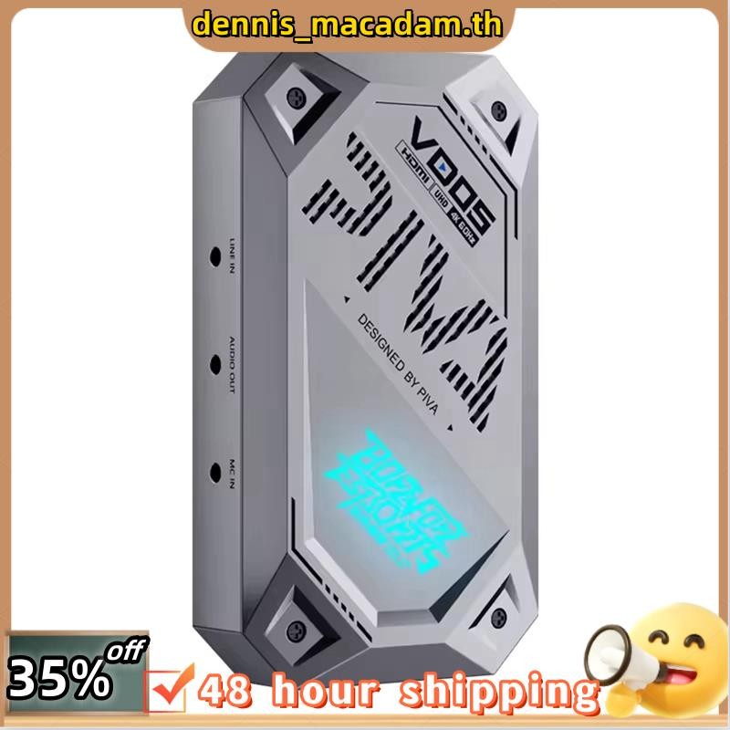 VD05 การ์ดจับภาพวิดีโอ 4K 60HZ เกม Live Stream Switcher Type-C USB3.0 HD สําหรับสตรีมมิ่ง Podcasting