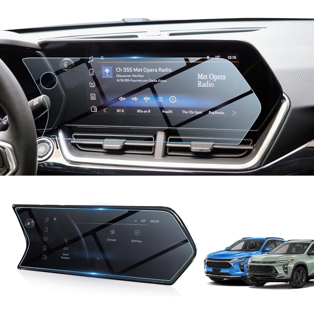 BIBIBO 2024 2025 Chevy Trailblazer ป้องกันหน้าจอสําหรับ 2024 2025 Chevrolet Trax (LT/2RS/ ACTIV) &20