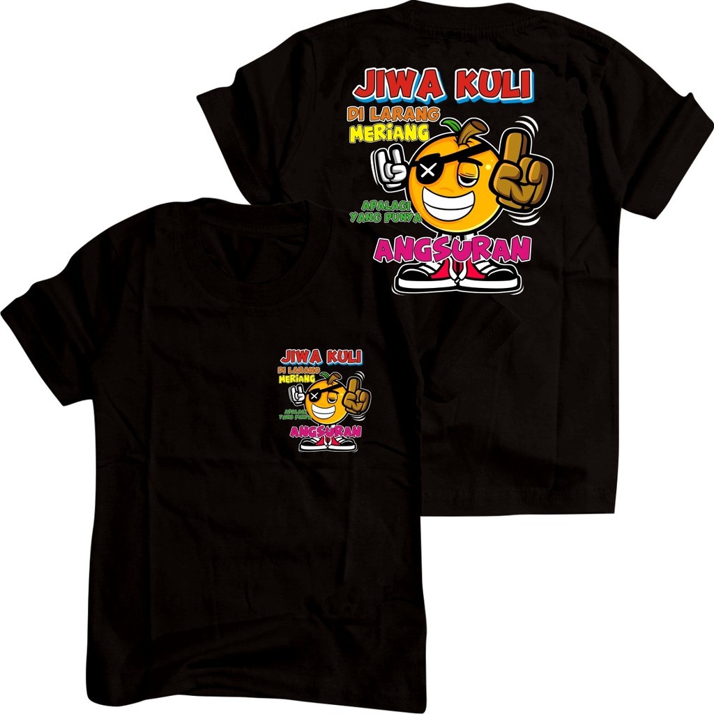 KATUN Akd KaosTerviral T-shirt Jiwa Kuli No Chill Cheap T-shirt White Black T-shirt Best Selling T-s