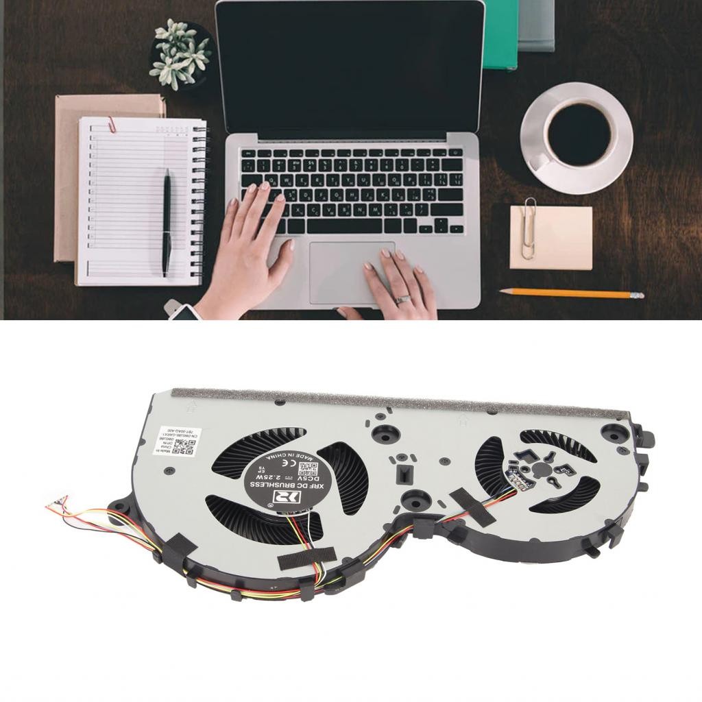 Yaiueir แล็ปท็อป CPU พัดลมระบายความร้อนสําหรับ Ideapad L340 Gaming L340-17IRH L340-15IRH Series ND85