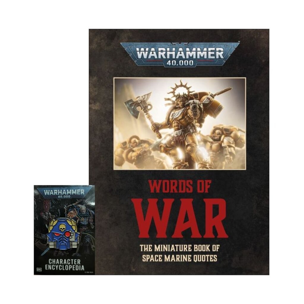 DK Warhammer 40K: Words of War The Miniature Book of Space Marine Quotes