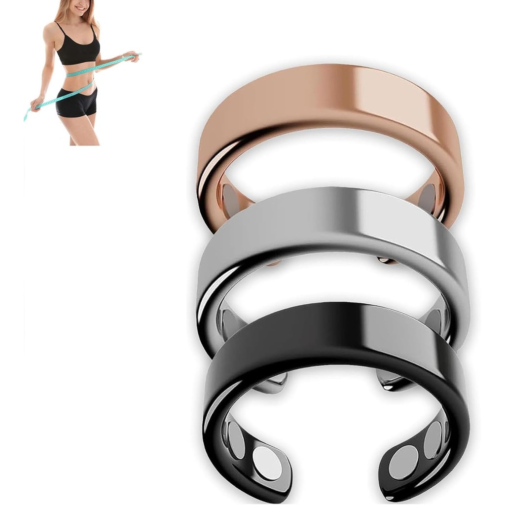 Magnetic Rings for Women, Auvulis Migraine Ring, Anti Snoring Ring, Lymphatic Magnetic Therapy Ring,