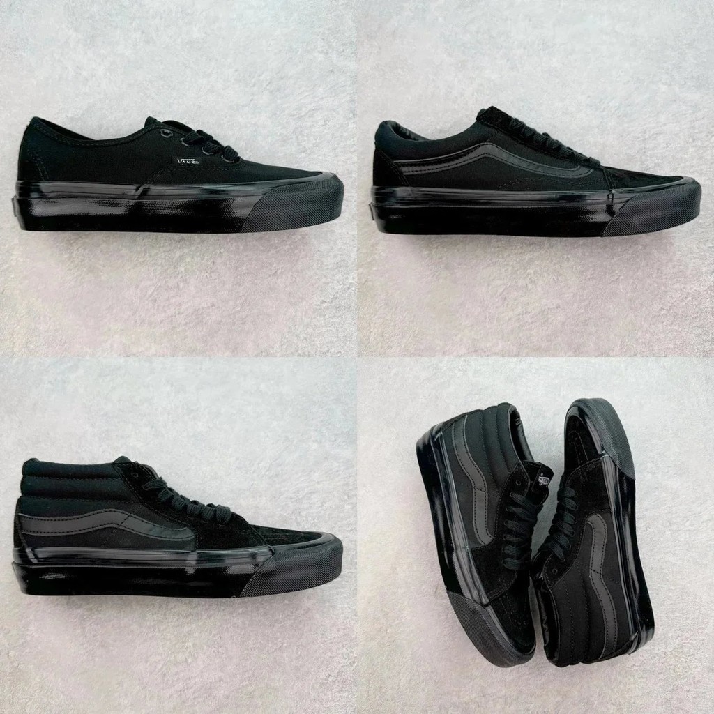 [เวอร์ชั่นท็อป] Vans Vans Casual Skateboard Shoes Retro Skateboard Shoes Sports Shoes Couple Shoes P