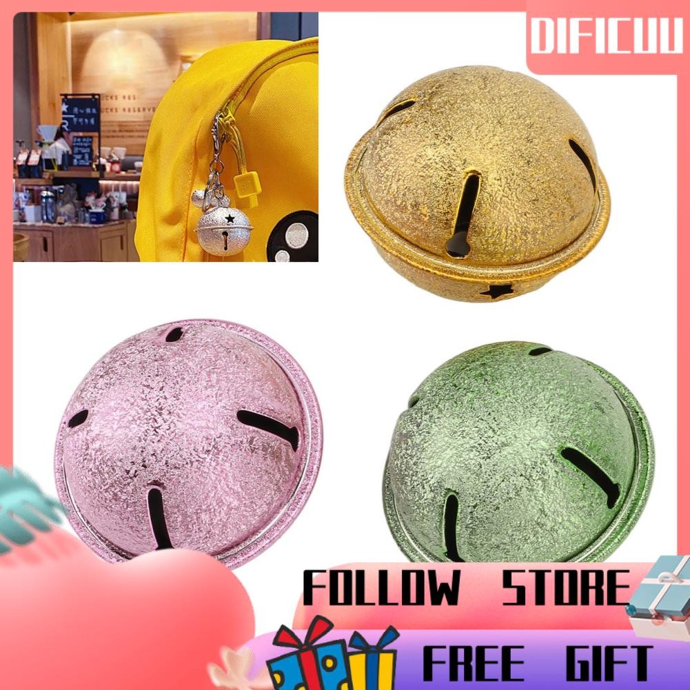 Dificuu-th DIFICUU -TH 15PCS 40 มม. งานฝีมือคริสต์มาสระฆัง - กริ๊งสำหรับสร้อยข้อมือสร้อยคอเครื่องประ