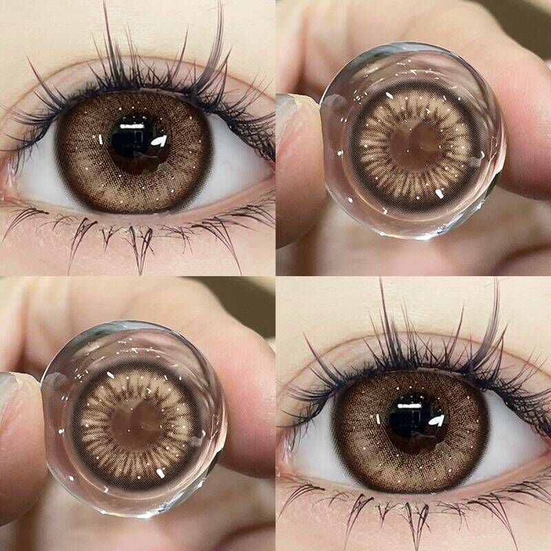 1007EyeMay EyeMay Moon Shadow Series คอนแทคเลนส์เครื่องสําอางทุกวันโยนขนาดเล็กเส้นผ่านศูนย์กลางขนาดใ