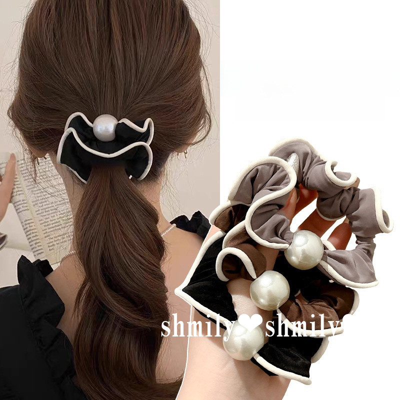 Scrunchy อารมณ์สไตล์เกาหลี ใช้งานได้หลายโอกาส สำหรับทรงผมขี้เกียจและหางม้า