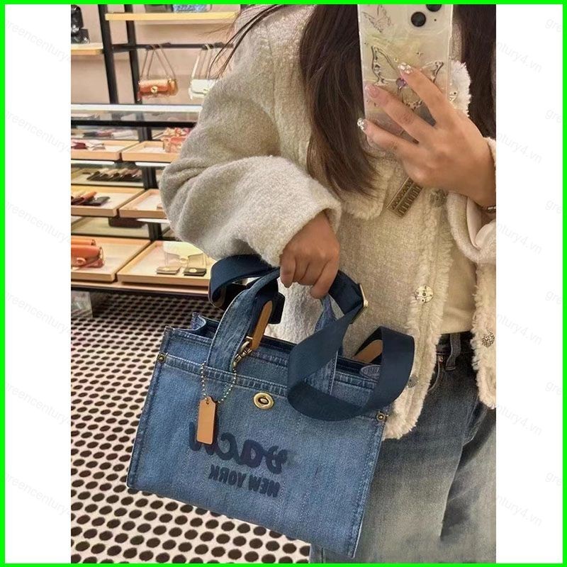 กระเป๋าถือเดนิม GC4 Fashion สำหรับงานประจำวันและโอกาสต่างๆ