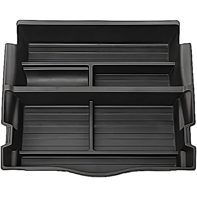 Custom-Fit Trunk Organizer สําหรับ 2014-2018 BMW X5, SUV ใส่ Cargo ด้านหลัง Hatch ซ่อนกล่องเก็บเหมาะ