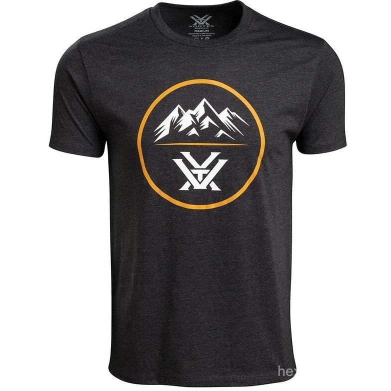 Vortex Optics Three Peaks เสื้อยืดแขนสั้นบุรุษ M/L/XL/2X/3X