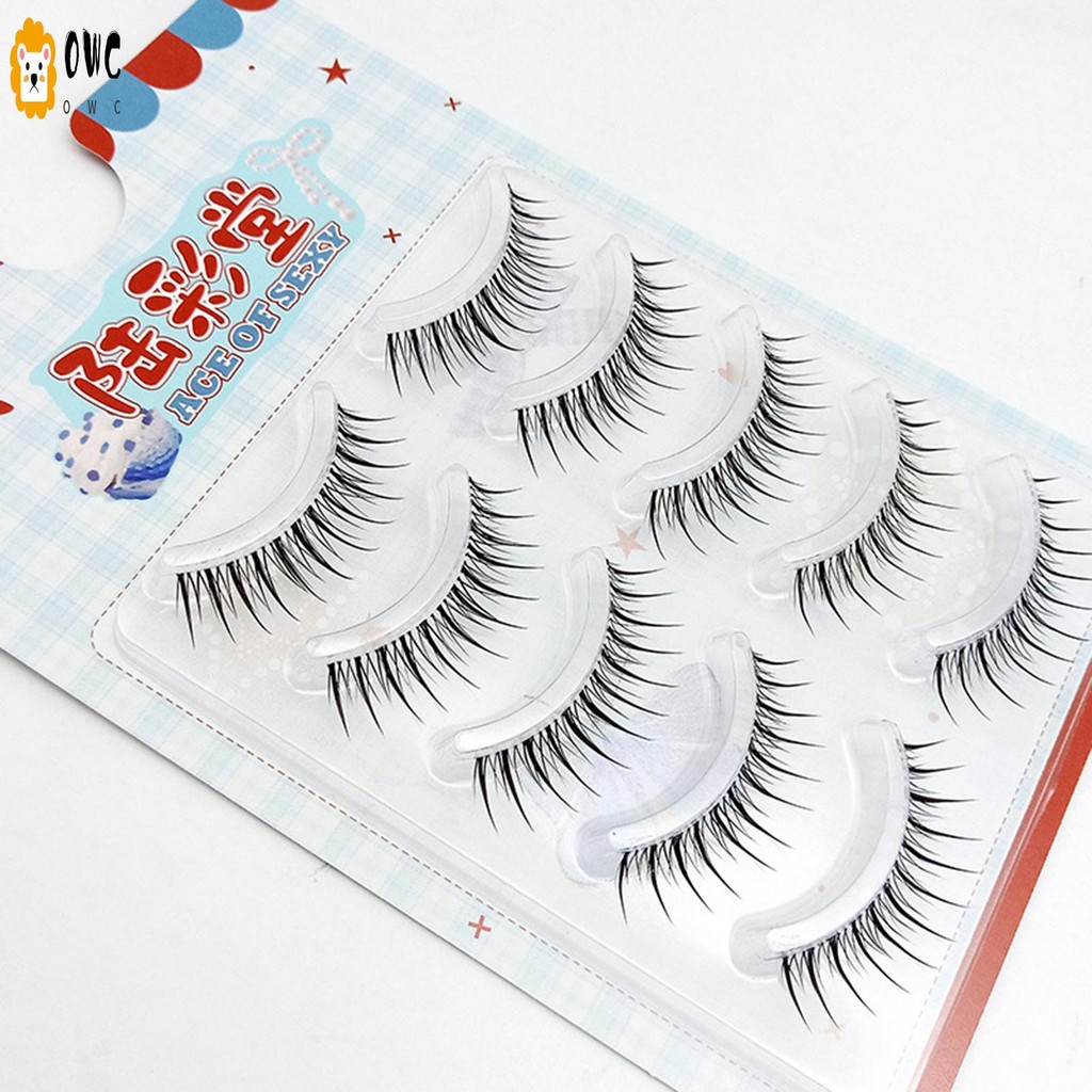 Reuseable One Piece ขนตาปลอมธรรมชาติ Spiry Wispy หนา Eye Lash สบายสําหรับสวมใส่ทุกวัน