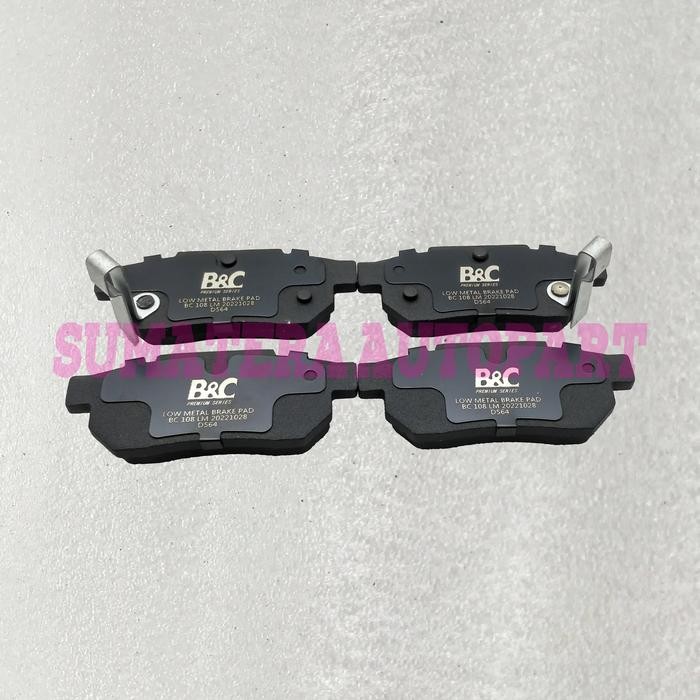 ผ้าเบรค ผ้าเบรคหลัง jazz s rs ge8 2008-2014