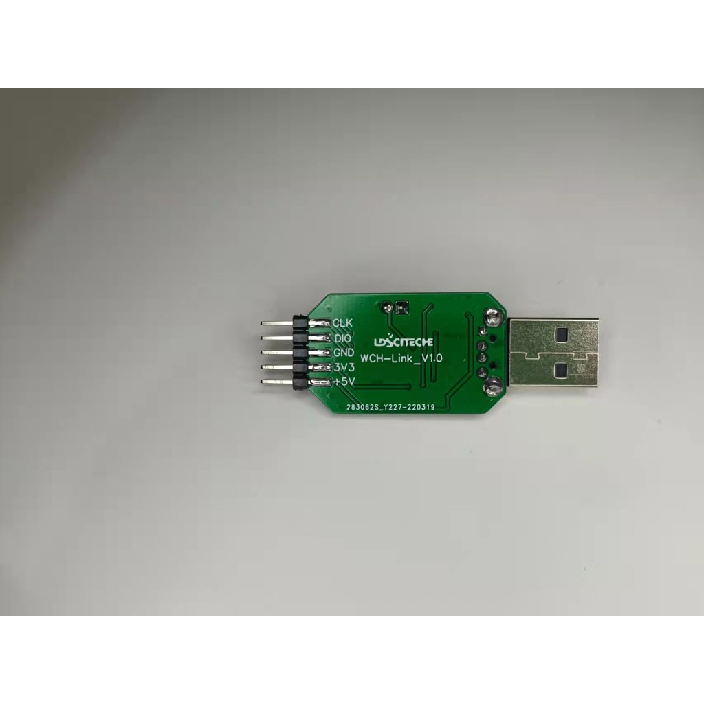 Wch-LinkE จําลอง Burner STM32 การพัฒนา RISC-V และ ARM ชิปแกนด้านในรองรับ USB ถึง TTL