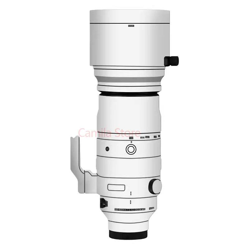 3M คาร์บอนไฟเบอร์ Premium Decal สําหรับ Sigma 150-600 MM DGDN เลนส์กล้องวาง Protector Coat Wrap body