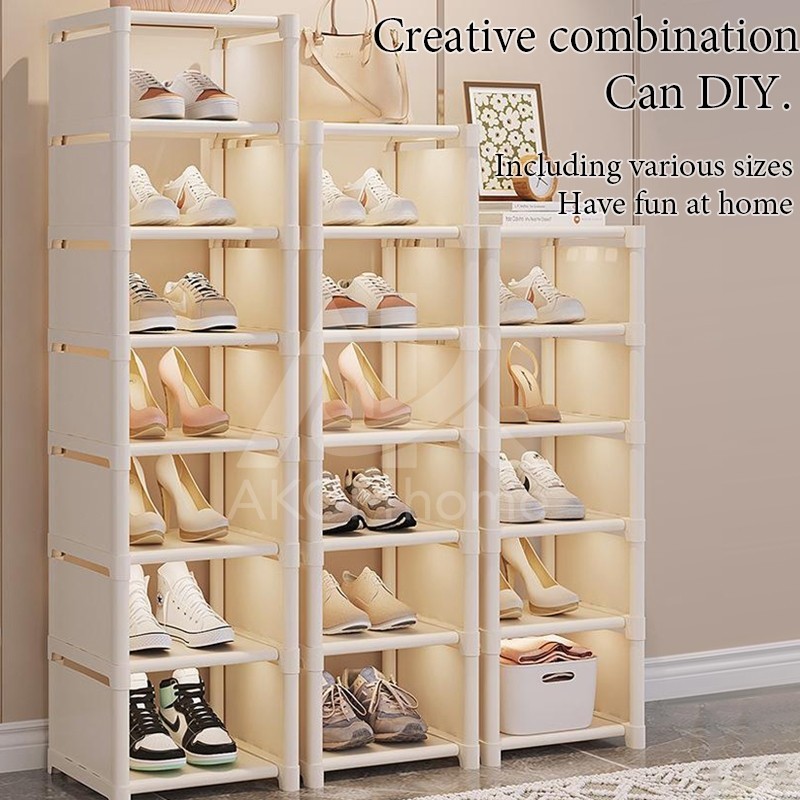 ชั้นวางรองเท้า ตู้รองเท้า/Rak Kasut Bertutup/Almari Kasut/ตู้รองเท้า/Almari Kasut Bertuup/Rak Kasut 