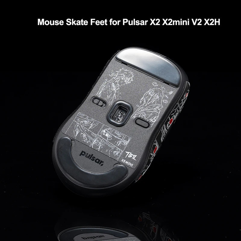 TBTL เท้าเมาส์สเก็ตสําหรับ Pulsar X2/X2V2/X2H เปลี่ยน Glide ฟุตแผ่นเมาส์สติกเกอร์สําหรับ Pulsar X2MI