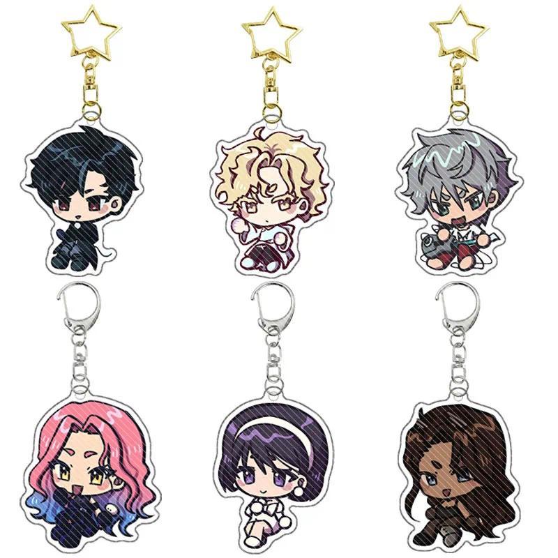 อะนิเมะ Alien Stage Mizi Sua Luka Till Ivan Hyuna Mica พวงกุญแจ Accessorieschain