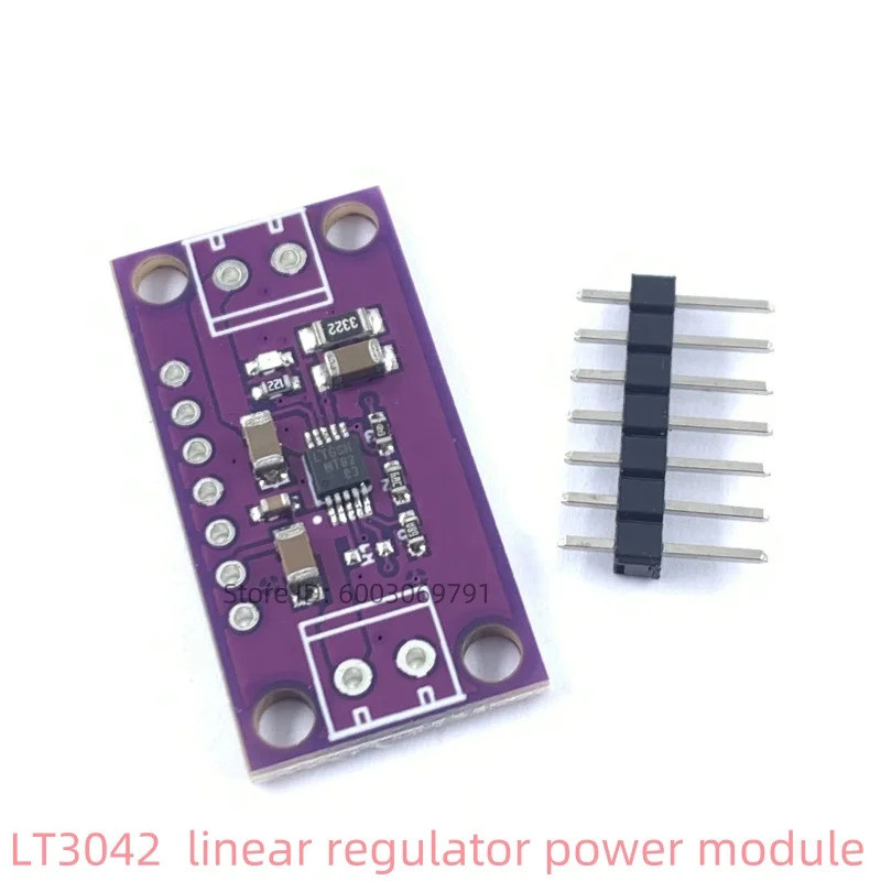 ในสต็อก. DC1.8V-20V MCU-3042 LT3042 PSRR RF โมดูลควบคุมเชิงเส้น HH