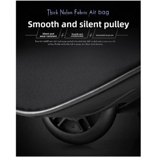 กระเป๋าเดินทางกอล์ฟ PGM GOLF HKB002 | ล้อลากสีดําพับได้