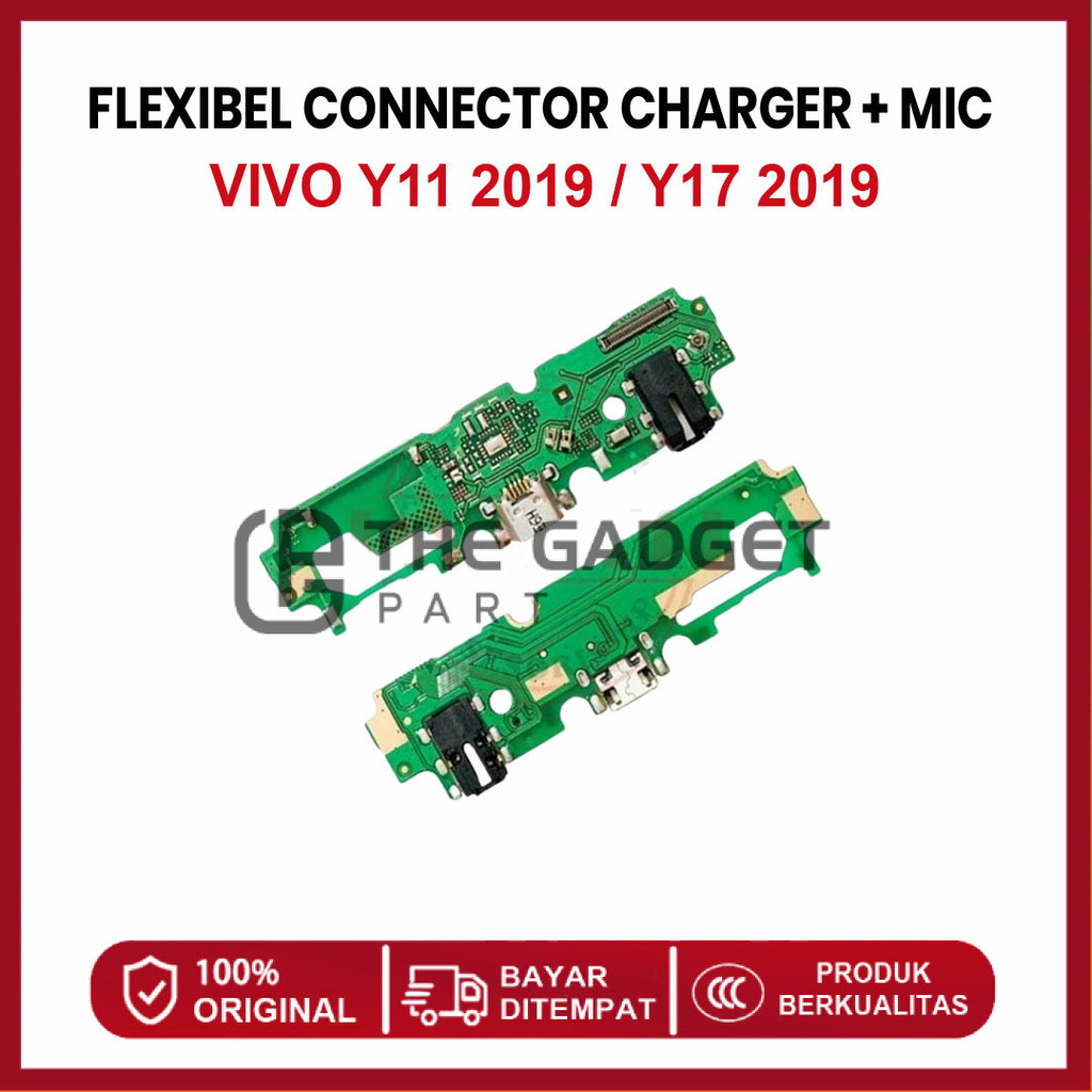 FLEXIBLE CONNECTOR CHARGER VIVO Y11 2019 / Y17 2019 แฮนด์ฟรี + ไมค์