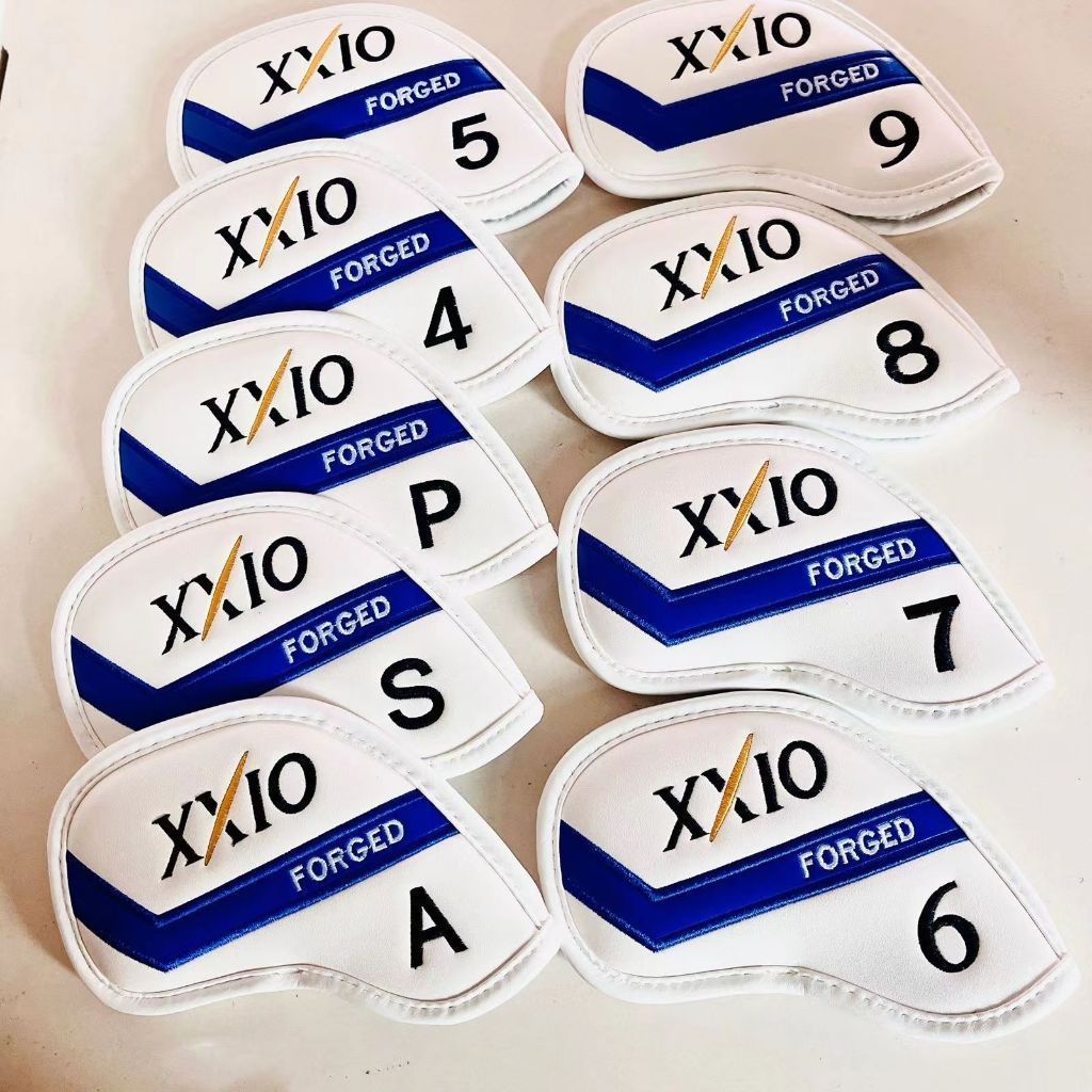 👉 2026 Xxio Branded Golf Club Iron Headcover (4,5,6,7,8,9,P,A,S)  Design Golf Club Head Protection
