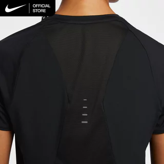 Nike Dri-FIT Women's Swift Short-Sleeve Running Top - Black [HM9699-010]