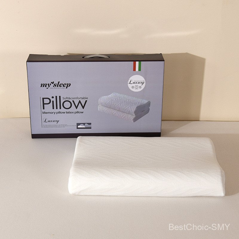 Hill Thai Latex Pillow Cervical Protection Breathable Latex Pillow Antibacteria Breathable
