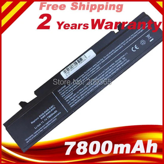 SeagullStar 9 เซลล์ 6600mAh แบตเตอรี่แล็ปท็อปสําหรับ Samsung AA-PB9NC6B R518 R519 R520 R522 R528 R54