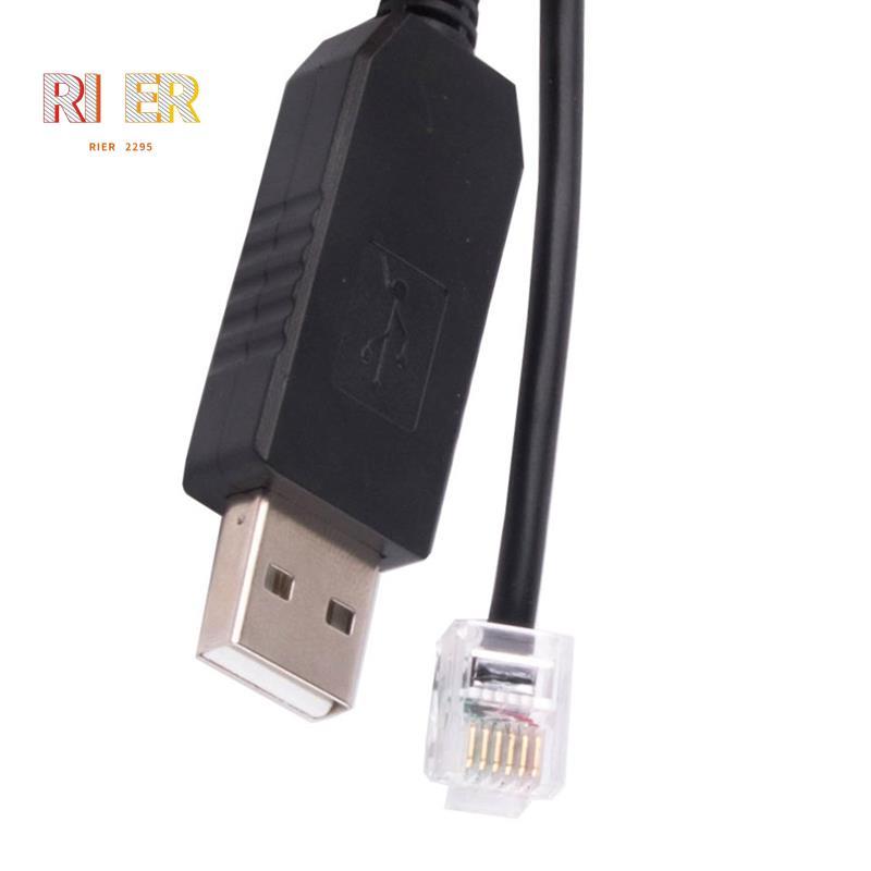 USB To Rj11 Rj12 6P4C อะแดปเตอร์ Serial Control สาย EQMOD สําหรับ - Mount Pc เชื่อมต่อสําหรับสายควบค