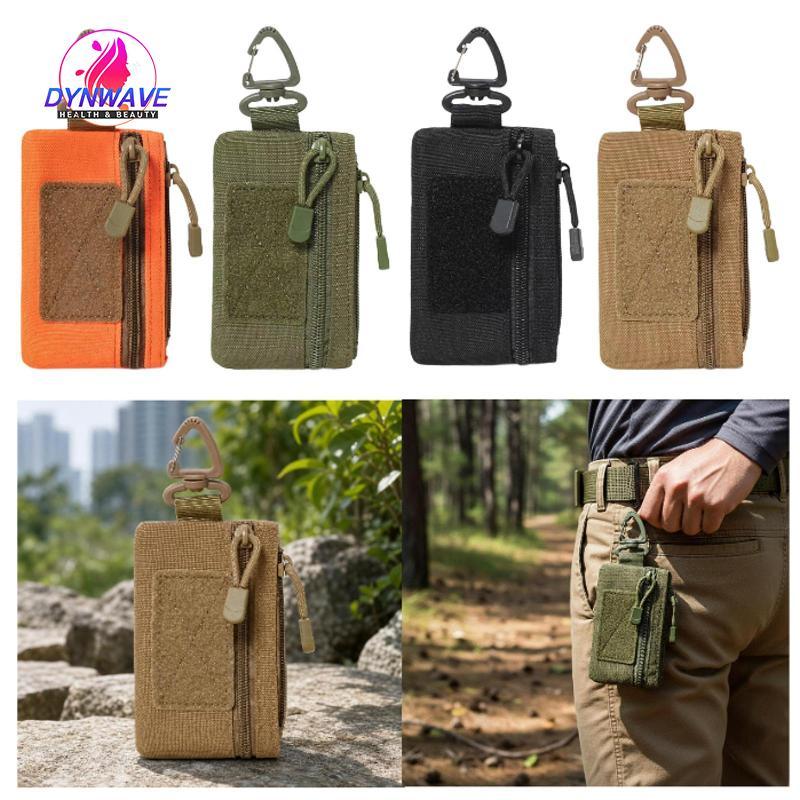 [Dynwave2] EDC Pocket Organizer Mini EDC Pouch Bag for Men Women Hiking Keychain Headset