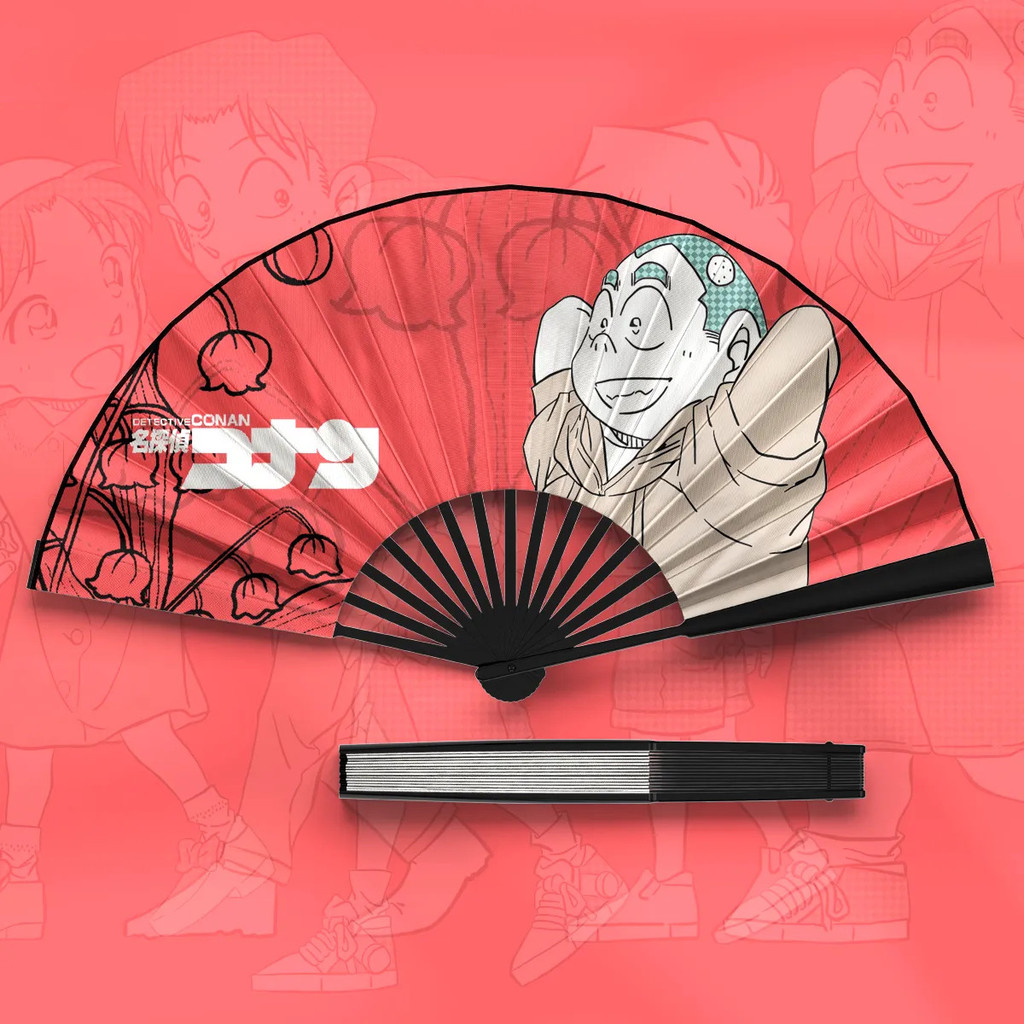 Detective Conan Fan Cyclops Remake Conan Haihara Ai Youth Detectives Cheering Support Folding Fan * 
