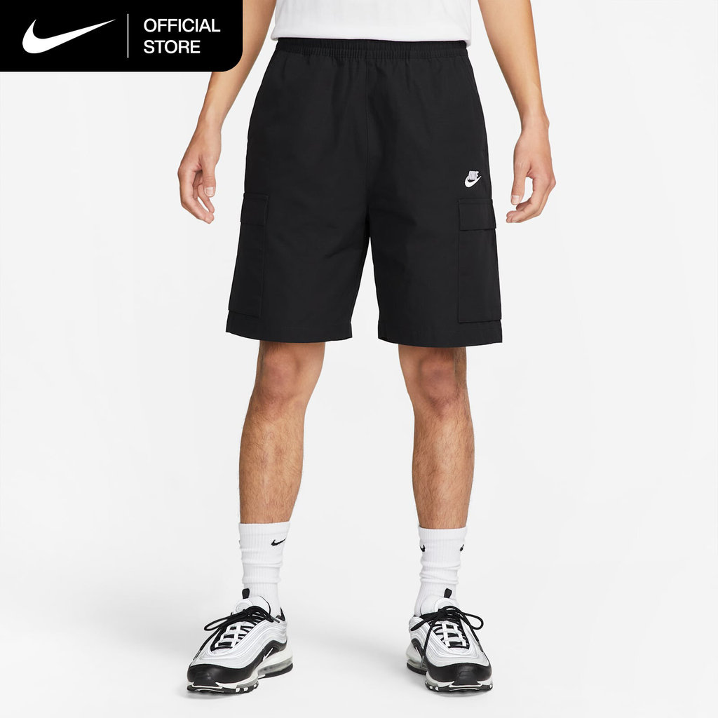 Nike Men's Club Woven Cargo Shorts - Black [FB1247-010]