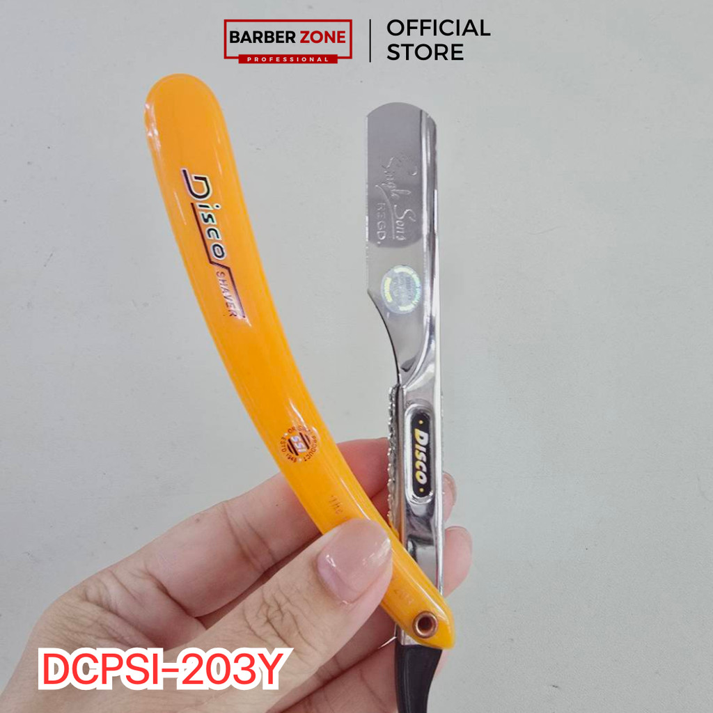 Disco Push Type Steel ด้ามมีดโกน ใส่ใบมีดแบบสไลด์ นำเข้าจากประเทศอินเดีย
