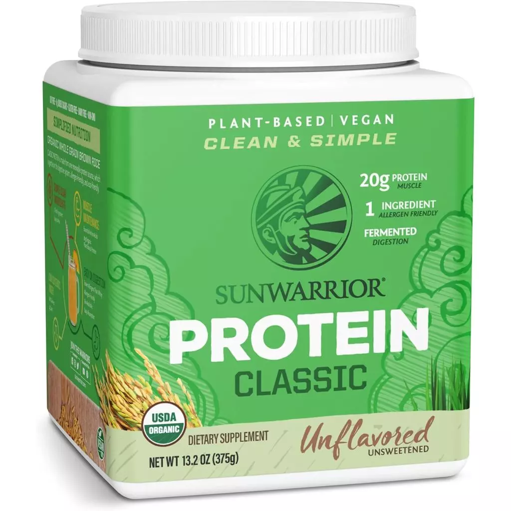ซันวาร์ริเออร์ ผงโปรตีนข้าวกล้องธรรมชาติ Sunwarrior Classic Rice Protein - รูปที่ 1