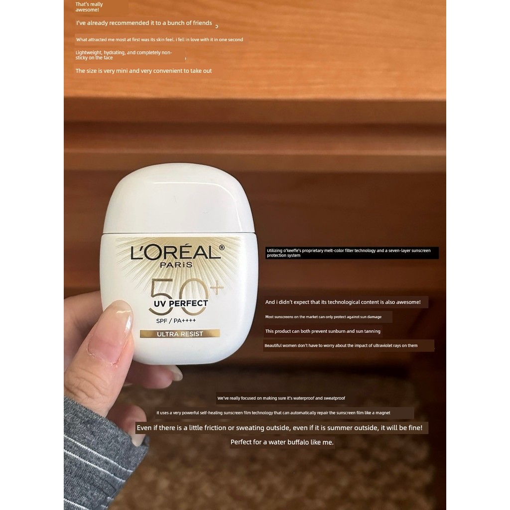 กันแดดตัว กันแดดหน้าฉ่ำ พระเจ้าครีมกันแดดกลางแจ้ง!LOreal Wild King Sunscreen SPF50+High Power Outdoo
