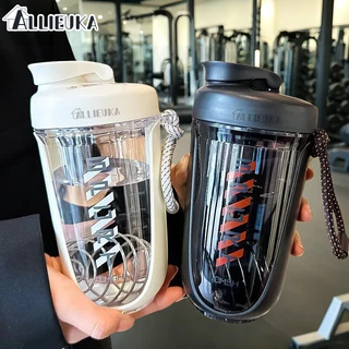 Allieuka แก้ว﻿ แก้วเชคโปรตีน 590ml พกพาสะดวก ใช้ชงเวย์ไม่เป็นก้อน ปราศจาก BPA เพื่อนักกีฬาและคนรักสุขภาพ