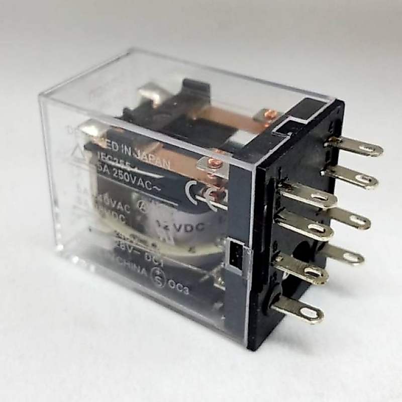 MY2N DC24V 8ขา รีเลย์ 24V 8ขา 5A 250VAC Relay 24V สินค้าคุณภาพดีราคาย่อมเยาว์ แพ็ค 1ตัว