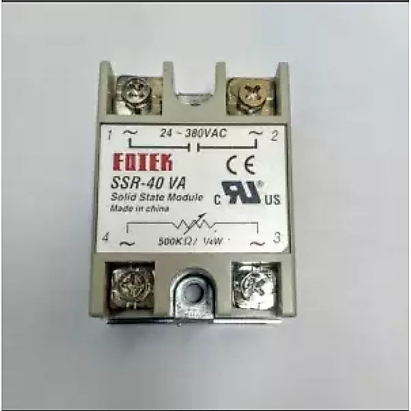 Solid State Module SSR-40VA 500k 1/4W 24-380VAC โซริดสเตรท สินค้าสินค้าพร้อมส่ง